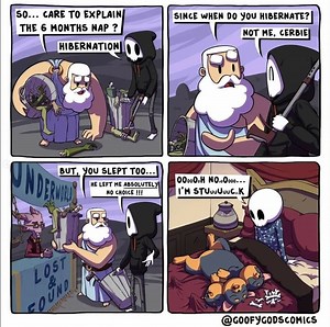 #igcomics #webcomic #funnycomics #artist #webcomics #art #comic #comics #cartoons #comicstrips Credit: goofygods comics | Pixieandbrutus.com
