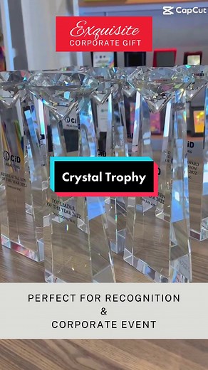 Unique Crystal Trophy Awards for Recognition Events | Rizal Trophy