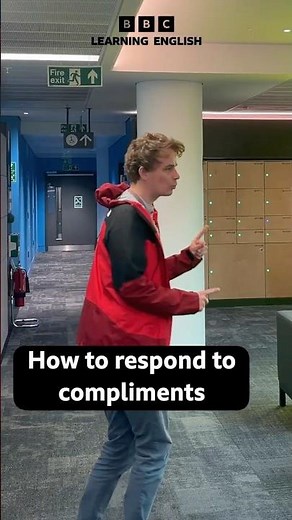 How to respond to compliments 🥰 #shorts