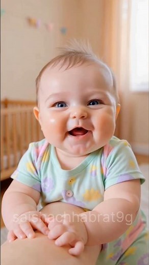 cute baby saying baba 💞💞