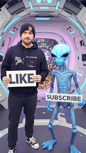 Like and subscribe #alien #subscribe #funny #ai #comedy #dadjokes