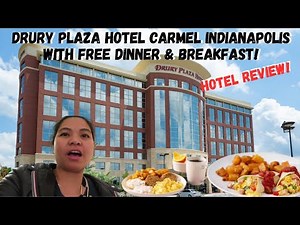 DRURY PLAZA HOTEL CARMEL INDIANAPOLIS HOTEL REVIEW! HOW WAS OUR STAY