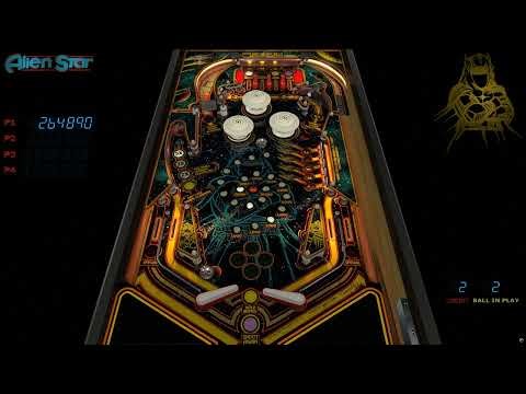 Alien Star (Gottlieb 1984) by UnclePaulie - Pinball VPX