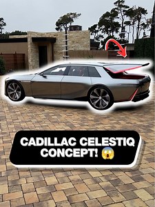 Cadillac Celestiq Concept: Futuristic Electric Luxury Sedan