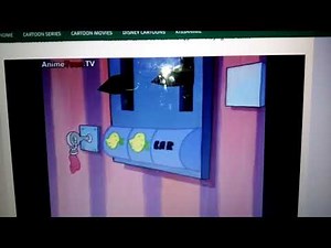 Squidward breaks the time machine