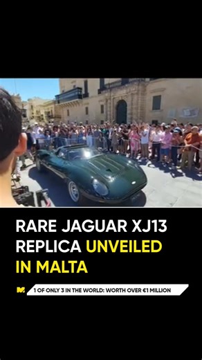 5.6K views · 37 reactions | Originally built in 1966, the Jaguar XJ13 is one of the most iconic and elusive cars in motoring history. Intended as a Le Mans prototype, its racing career was cut short when Jaguar halted development before it ever hit the track.  Read: https://maltadaily.mt/rare-jaguar-xj13-replica-unveiled-in-malta/ #MaltaDaily Source: Malta Car Spotting | Malta Daily | Facebook