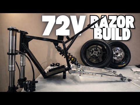Building My Insane 72V Upgraded Razor (Pt. 2)