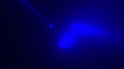 Glowing blue spotlight beams on stage | Premium Stock Video Footage