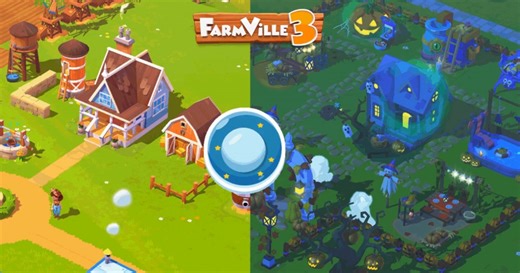 We're thrilled to announce the arrival of FarmVille 3’s first-ever Night Mode, just in time for Halloween! 👻 This marks our debut in hosting a special festive celebration, where buildings, decorations, and items will be transformed with a spooky dark mode twist. Players can seamlessly switch between day and night modes with a single click, introducing a new and dynamic way to enjoy the farm 🤩 🌾 Play FarmVille 3 to experience it for yourself soon! 🎃 : Mobile ➡️ https://zynga.social/Fv3FB Web 