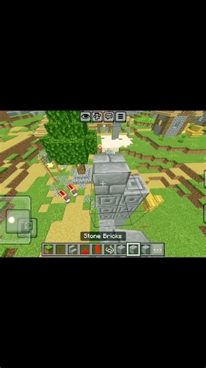 Minecraft stone statue tutorial