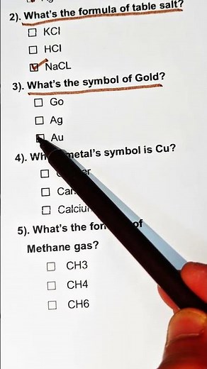Chemistry Quizzes -can you get all of them?. #chemistry #quiz #mindbendingquiz #quizzing #chemistry