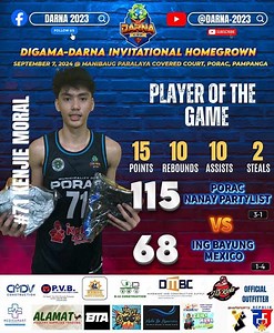 Palarong Pambansa Star Chog Moral Highlights Against Mexico Darna Digama Cup 2024 | SkBuan TV