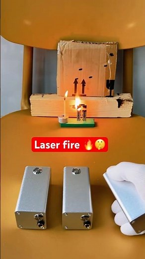 Laser light fire 🔥