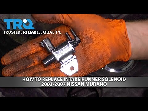 How to Replace Intake Runner Solenoid 2003-2007 Nissan Murano