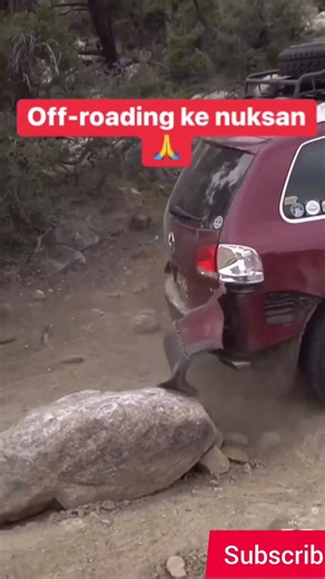 Offroading Ke Nuksaan #shorts #ytshorts #viral #car #accident #offroad #offroading #trending #short