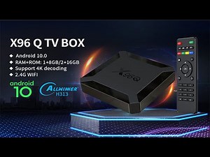 Powerful X96Q Allwinner H313 Android 10 TV Box -Make Your Normal TV to Smart TV