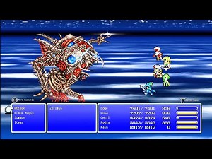 round 03 with Zeromus w/ Level 99 party for fun (FINAL FANTASY IV, PS4) max battle speed
