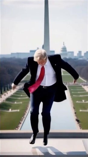 Trump goes Full C-Walk in DC.