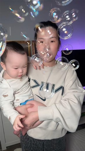 I blew so many bubbles 🤯 #shorts