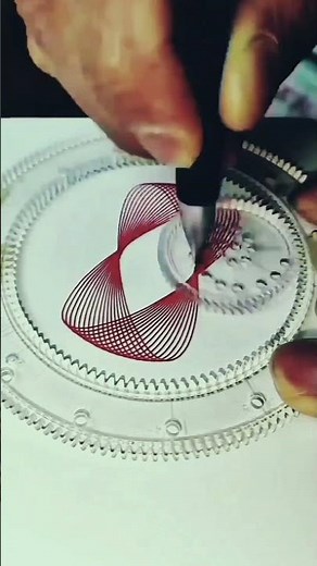 amazing spirograph art #shorts #shortsvideo