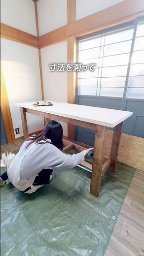 スライドレールDIY#youtubeshorts #作業台 #収納 #収納アイデア