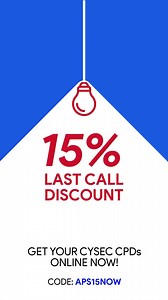 21 reactions | 15% LAST CALL DISCOUNT Get your CySEC CPDs Online now and benefit from our end of the year discount. (Offer duration: 01.12.2020 - 31.12.2020) Code: APS15NOW | Alexander Professional Studies - APS | Facebook