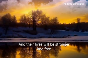 We Are The World❤️ (Michael Jackson) with lyrics | All time song hits