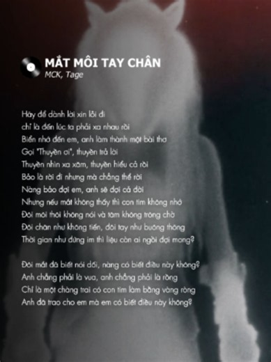 MCK ft. Tage - Mắt Môi Tay Chân: MV bất ngờ đánh úp