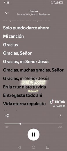 Gracias - Marcos Witt, Marco Barientos #gracias #alabanzacristiana #videoconletra #spotify