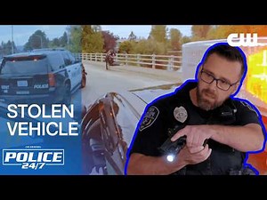 Helicopter Stolen Vehicle Chase | Police 24/7 | The CW