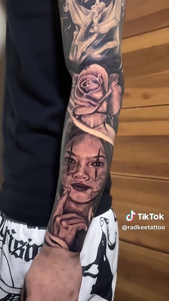 Radkee tattoo on TikTok