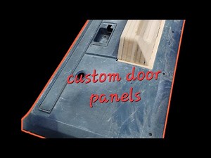 Square body chevy custom door panels