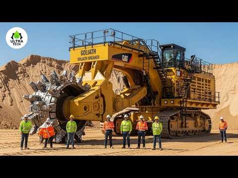 The $50,000,000 CAT Goliath Breaker — The Machine That Moves Mountains! 🚜