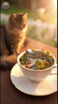 Eine ganze Welt in einer Teetasse