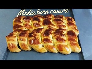 Cómo hacer 🥐media lunas caseras paso a paso con harina 000 #Tutorial para Principiantes.