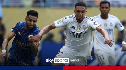 Real Madrid 1-1 Al-Hilal: Trent Alexander-Arnold makes debut in Club World Cup draw in Xabi Alonso's first game