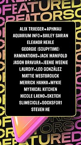 Panels, Meet & Greets, and exclusive performances — don’t miss your chance to see these Featured Creators LIVE! | VidCon