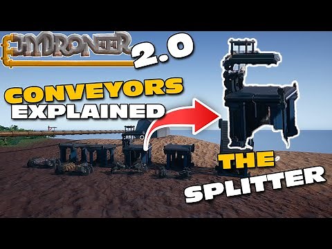 HYDRONEER 2 0 | CONVEYORS EXPLAINED - SPLITTER CONVEYOR