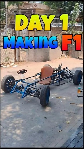 "Building a 100MPH F1 Car in my Backyard?! 🛠️ Part 1"