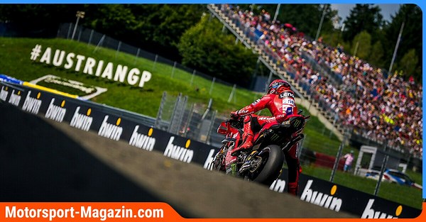 MotoGP-Ergebnis zum Österreich-GP 2025: Das Rennen in Spielberg