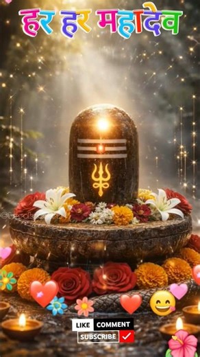 🕉️ Jai Baba Bhole Nath 🕉️☘️🌼🌹🙏#harharmahadev​​ #mahadev​​ #shiv​​# short