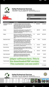 1.6K views · 13 reactions | Preparing invoices with @jobber software and with AI its super professional. #jobberpartner link in bio  | Keith Kalfas | Facebook