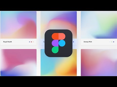 How to Create Mesh Gradient Background in Figma | Figma 2022 Tutorial