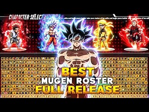 The Release Of The Greatest Mugen Roster Ever And How to DOWNLOAD MUGEN DETAILED (Its Amazing)