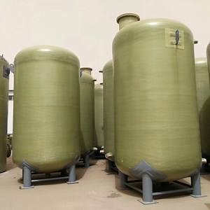 [Hot Item] ISO9001 Certified Vertical FRP Chemical Storage Tank for Fuel