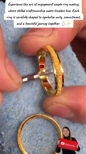 How to make gold ring #goldringmaking #gold