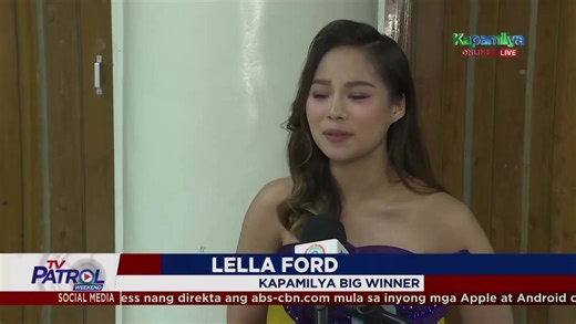 Lelquin's First Interview on TV Patrol After the Big Night