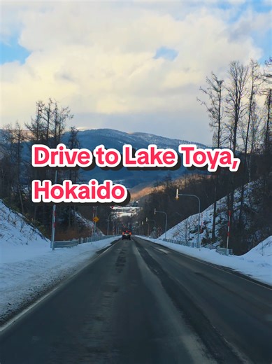 menakutkan drive ke lake roya ni. macam cerita wrong turn! #japan #laketoyahokkaido #laketoya #hokaido #saporo
