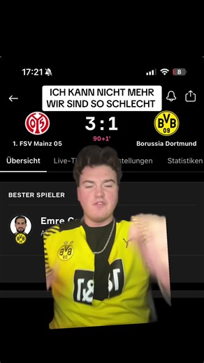 ICH KANN NICHT MEHR WIR SIND SO SCHLECHT #bvb #mainz #fussball #dortmund #bundesliga #niederlage