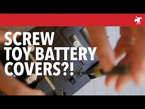 Screw Toy Battery Covers